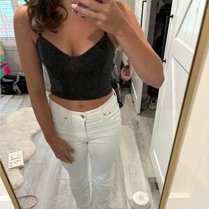 Forever 21 black sparkly top